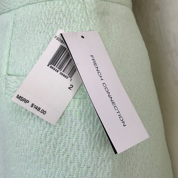 French Connection Mint Mini Skirt - Picture 5 of 6